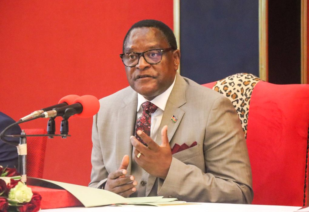 President Lazarus Chakwera