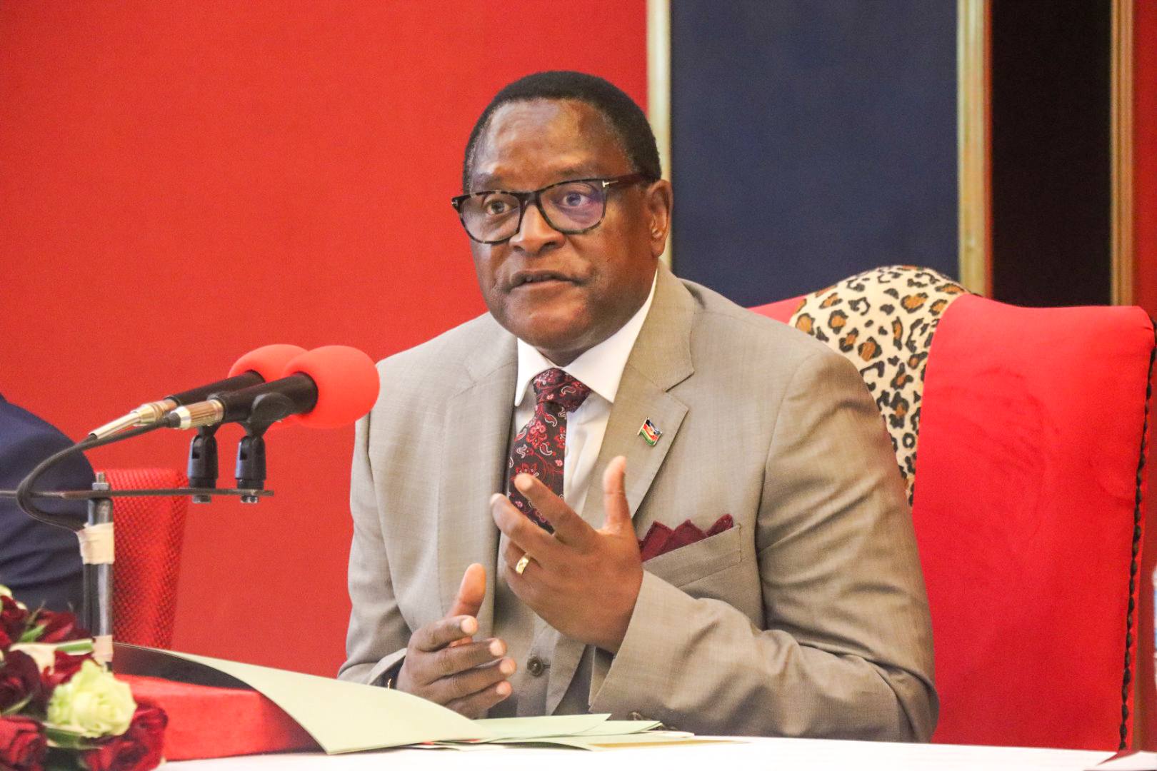 President Lazarus Chakwera